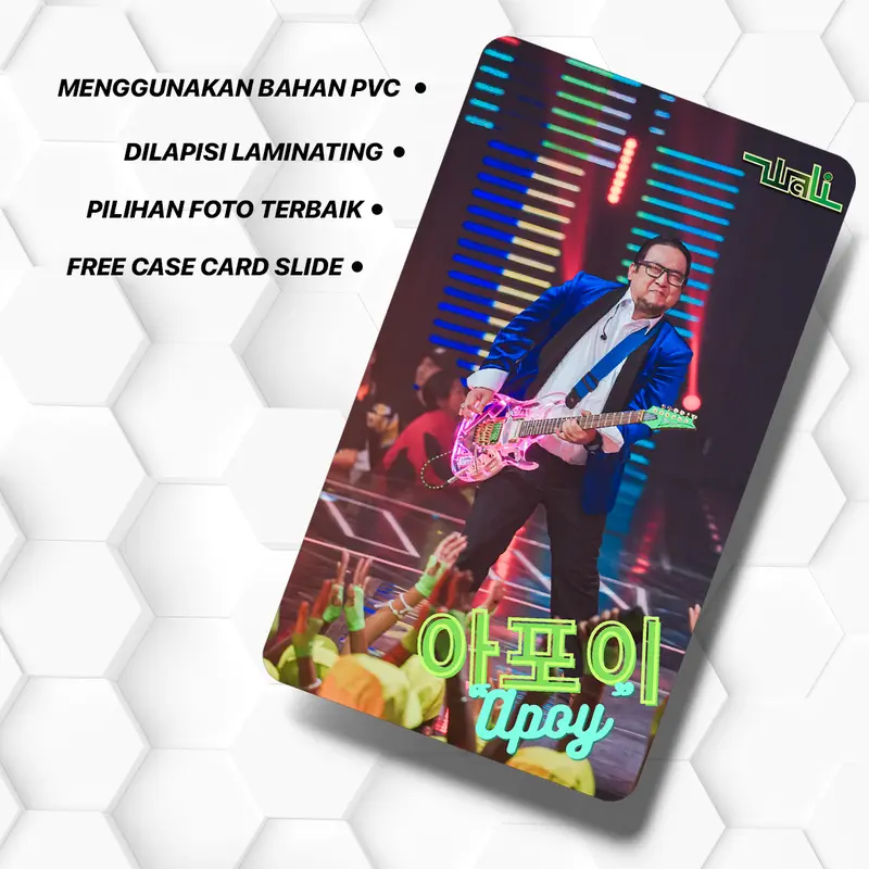 PHOTOCARD WALI BAND - PERSONIL WALI BAND FATO " EDISI WALI SUNBAENIM"