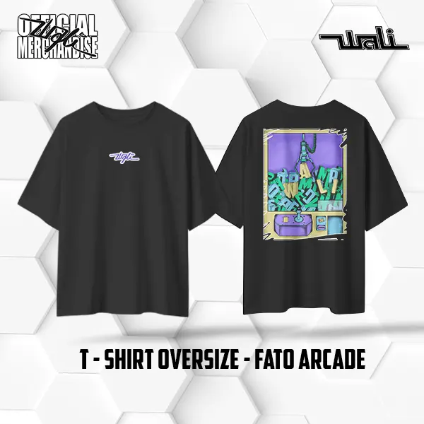 T-Shirt Oversize - Fato Arcade